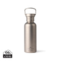 Nordic Drift Trail Ultra Light Titanium 600ml Water Bottle, silver