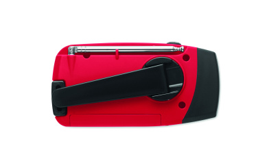 Logotrade promotional merchandise photo of: Portable radio SOS with LED torch