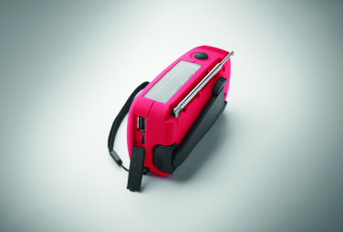 Logotrade corporate gift picture of: Portable radio SOS with LED torch