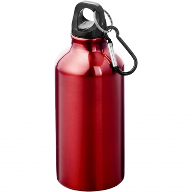 Logo trade ärikingid foto: Oregon 400 ml alumiiniumist veepudel karabiiniga