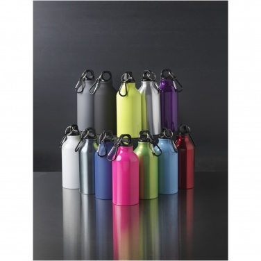 Logotrade reklaamkingitused pilt: Oregon 400 ml matt veepudel karabiiniga