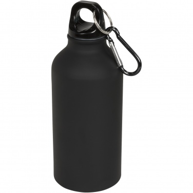 Logotrade reklaamkingitused pilt: Oregon 400 ml matt veepudel karabiiniga