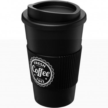 Logotrade reklaamkingid pilt: Americano® 350 ml silikoonist võruga kohvitops