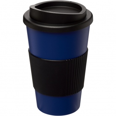 Logo trade reklaamkingid foto: Americano® 350 ml silikoonist võruga kohvitops