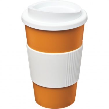 Logotrade reklaamkingid pilt: Americano® 350 ml silikoonist võruga kohvitops