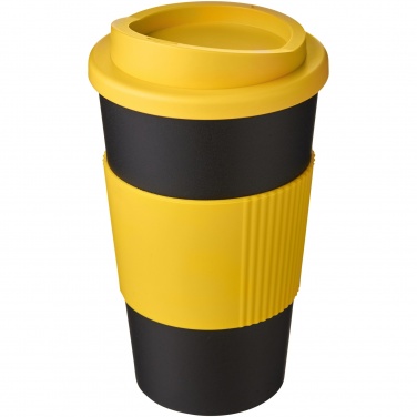 Logotrade ärikingituse foto: Americano® 350 ml silikoonist võruga kohvitops