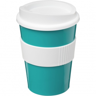 Logo trade reklaamkingi pilt: Americano® Medio 300 ml silikoonist võruga tops