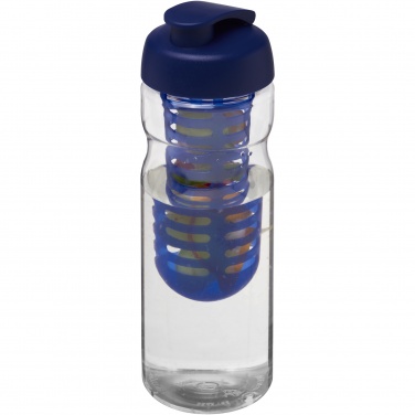 Logo trade firmakingituse pilt: H2O Active® Base 650 ml keeratava kaanega spordipudel ja infusioon