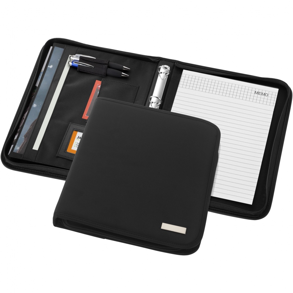 Logotrade reklaamtooted pilt: Stanfordi luksuslik A4 lukuga porfolio-mapp