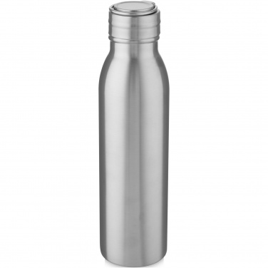 Logo trade ärikingi pilt: Harper 700 ml roostevabast terasest veepudel metallist aasaga