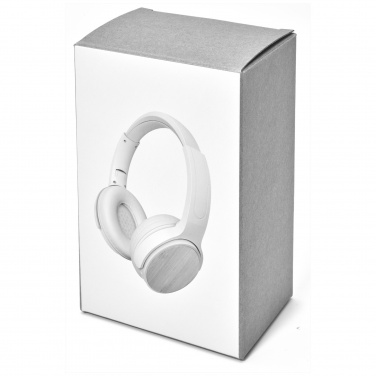 Logotrade reklaamkingitused pilt: Athose bambusest Bluetooth® kõrvaklapid mikrofoniga