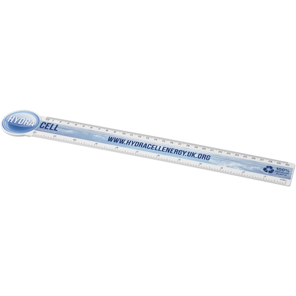 Logotrade reklaamkingituse foto: Tait 30cm ringikujuline taaskasutatud plastikust joonlaud