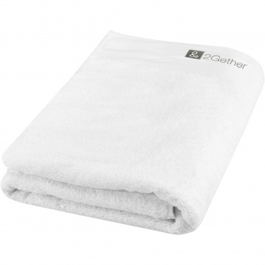 Logotrade reklaamkingi foto: Ellie 550 g/m² puuvillane rätik 70x140 cm