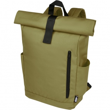 Logotrade firmakingid pilt: Byron 15,6" GRS RPET rull-top seljakott 18L