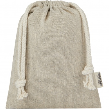 Logotrade ärikingitused pilt: Pheebs 150 g/m² GRS taaskasutatud puuvillast kinkekott väike 0,5L