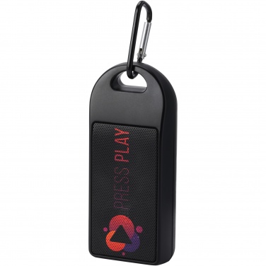 Logo trade firmakingid foto: Omni 3W IPX4 RCS taaskasutatud plastikust Bluetooth® kõlar