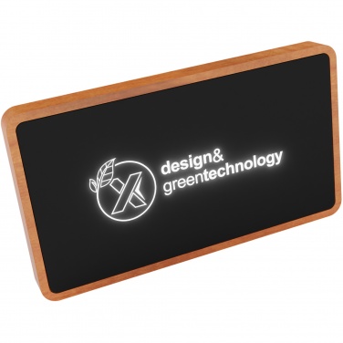 Logo trade reklaamtoote pilt: SCX.design P36 5000 mAh valgustusega juhtmevaba toitepank
