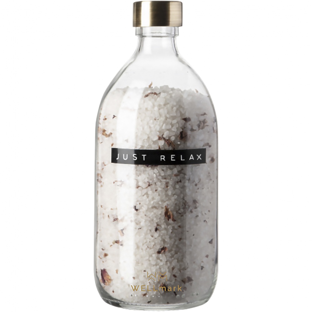 Logo trade reklaamkingi pilt: Wellmark Just Relax 500 ml vannisool – roosilõhn