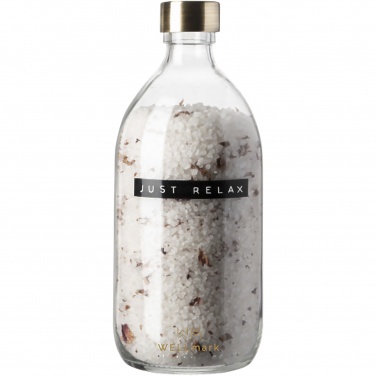 Logo trade reklaamtoote pilt: Wellmark Just Relax 500 ml vannisool – roosilõhn