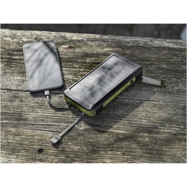 Logotrade reklaamkingituse foto: Soldy 10 000 mAh RCS taaskasutatud plastist päikesedünamo jõupank 