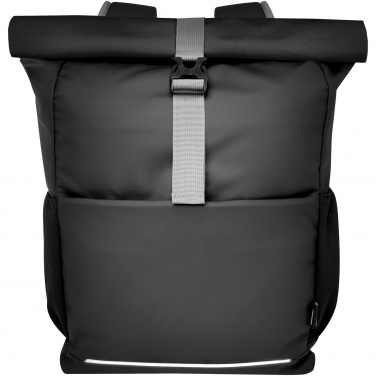 Logotrade firmakingituse foto: Aqua 15" GRS taaskasutatud veekindel rulliga rattakott 20L