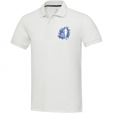 Logotrade meened pilt: Emerald lühikeste varrukatega unisex Aware™ taaskasutatud polo