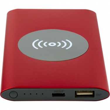 Logotrade firmakingitused pilt: Juice 4000 mAh Type-C taaskasutatud alumiiniumist juhtmevaba toitepank 