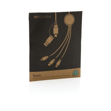 Logo trade meene pilt: Terra RCS taaskasutatud alumiiniumist 120 cm 6-ühes kaabel