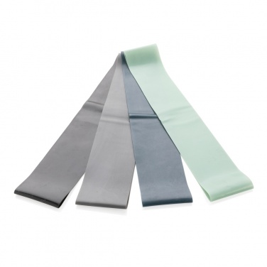 Logotrade reklaamtooted pilt: 4tk elastsed fitness-rihmad kotis