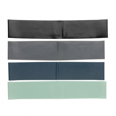 Logotrade reklaamkingid pilt: 4tk elastsed fitness-rihmad kotis