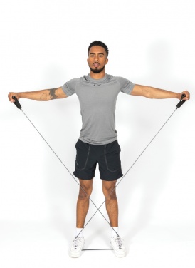 Logo trade reklaamkingid foto: Fitnessi tugeva vastupidavusega toru kotis