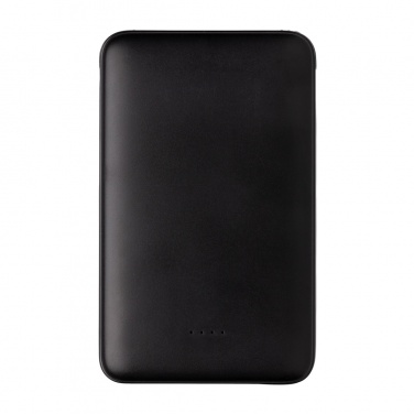 Logotrade ärikingituse foto: 5000 mAh taskuvõimsuspank integreeritud kaablitega