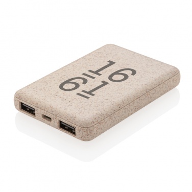 Logotrade reklaamkingituse foto: Nisukõrrega 5000 mAh taskuvõimsuspank