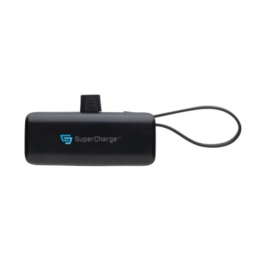 Logo trade reklaamtooted foto: Powerlink RCS rplastic 3000 mah powerbank USB C pistik