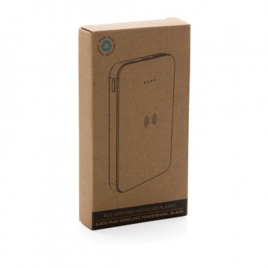 Logotrade reklaamtooted pilt: RCS taaskasutatud plastist 5000 mAh 5W juhtmevaba akupank