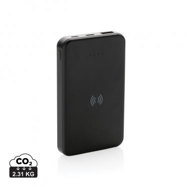 Logo trade reklaamkingi pilt: RCS taaskasutatud plastist 5000 mAh 5W juhtmevaba akupank