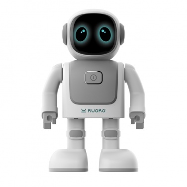 Logo trade reklaamkingituse pilt: Robert, tantsiv robot kõneleja