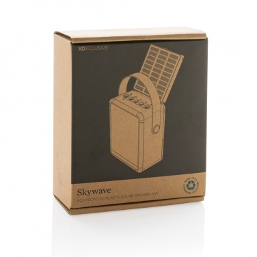 Logotrade reklaamkingi foto: Skywave RCS taaskasutatud plastikust päikesekõlar 12W