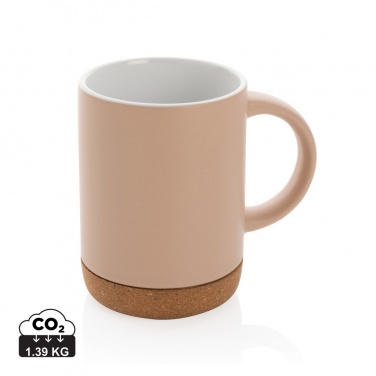 Logotrade reklaamtooted pilt: Korkpõhjaga keraamiline kruus 280ml