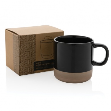 Logo trade reklaamkingi pilt: Glasuuritud keraamiline kruus 360ml