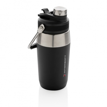 Logotrade ärikingituse foto: Kahe funktsiooniga roostevabast terasest vaakumpudel 500 ml