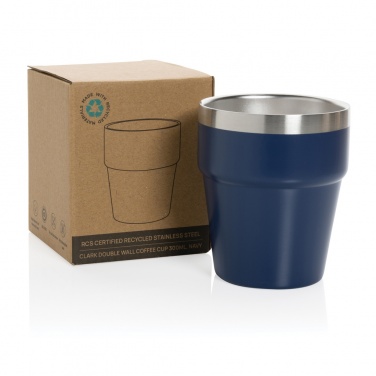 Logotrade meene foto: Clark RCS kahe seinaga kohvitass 300ml