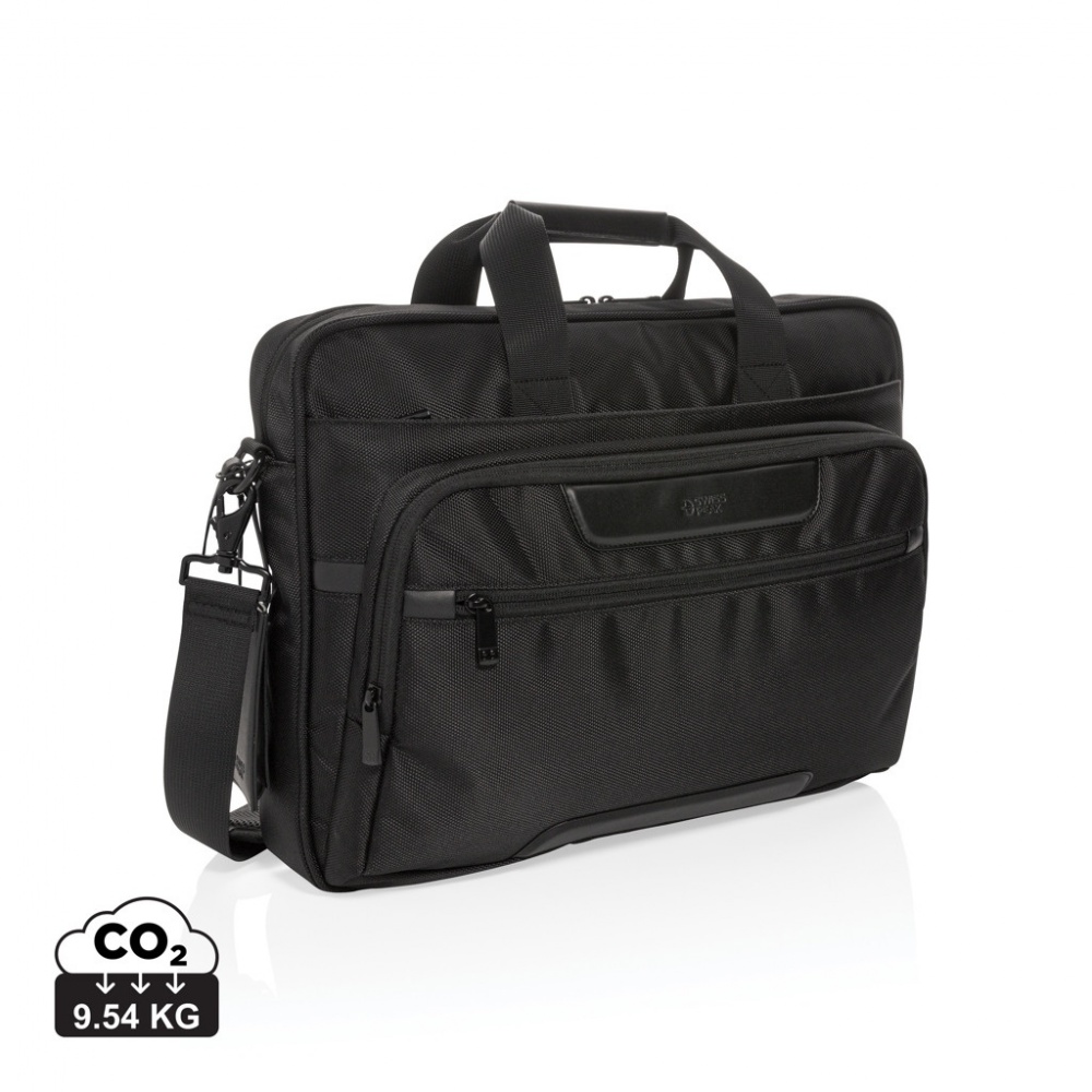 Logotrade firmakingitused pilt: Swiss Peak RPET Voyager RFID 15,6" sülearvutikott
