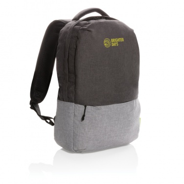 Logotrade reklaamkingi foto: Duo värviline RPET 15,6" RFID sülearvuti seljakott PVC-vaba