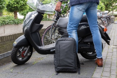 Logo trade ärikingituse pilt: Moodne must 15,6-tolline sülearvuti seljakott PVC-vaba