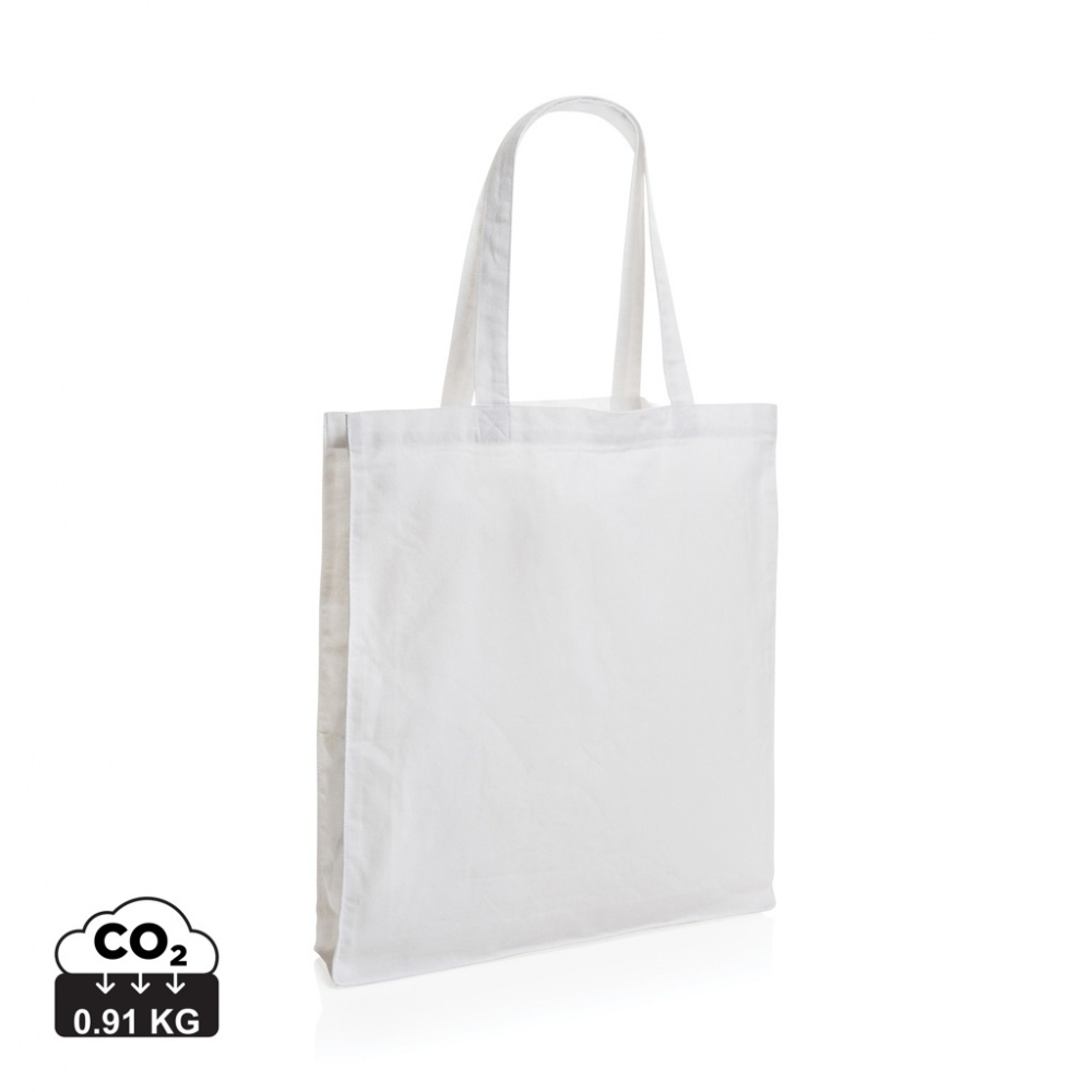 Logotrade reklaamtoote foto: Impact AWARE™ Taaskasutatud puuvillast kott põhjaga 145 g