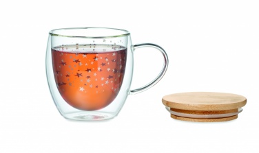 Logo trade reklaamtoote pilt: Kaheseinaline borosilikaatkruus