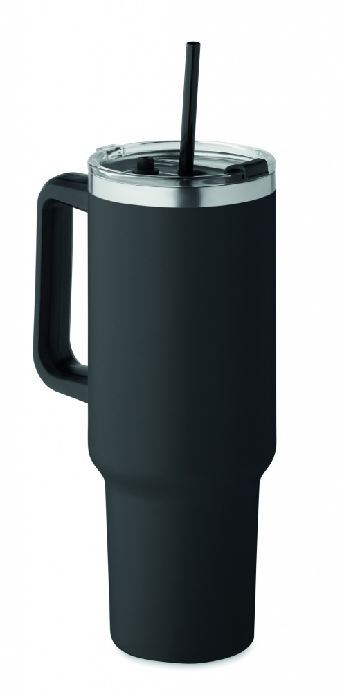 Logo trade meened foto: Suur roostevabast terasest termoskruus, 1200 ml