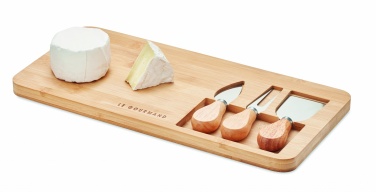 Logotrade meene foto: Bamboo Cheese lauakomplekt Leipzig