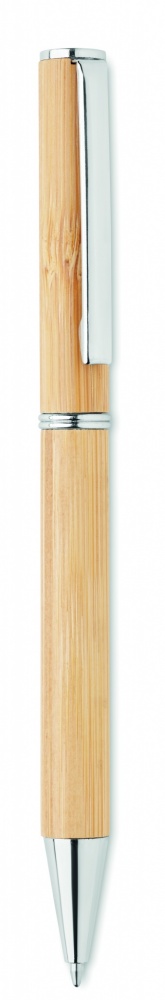 Logotrade reklaamtoote foto: Bamboo twist tüüpi pastapliiats